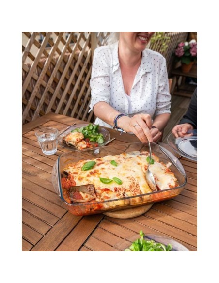 Plat a lasagnes - PYREX - 1450033 - Rectangulaire - En verre borosilicate - 40 x 27 cm – PYREX (Plat Pour Four) | STORE PRO SHOP 