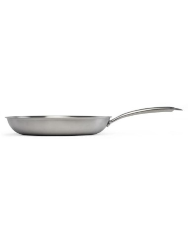 Brigade - Poele en acier inoxydable 28 cm - LIVOO - MEP159 - Acier inoxydable Triply - Tous feux dont induction - Made in Fran – LIVOO (Poele - Sauteuse) | STORE PRO SHOP 
