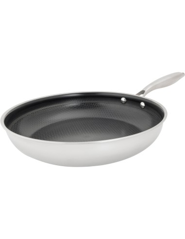 Poele - COSY  TRENDY - HEXAPRO - Acier inoxydable - Ø28 cm - Anti-adhésive - Tous feux dont induction – COSY & TRENDY (Poele - Sauteuse) | STORE PRO SHOP 