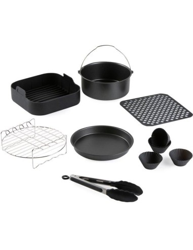 Accessoires AirFryer - DOMO - 12 pieces - Noir – DOMO (Set Accessoire Cuisine) | STORE PRO SHOP 