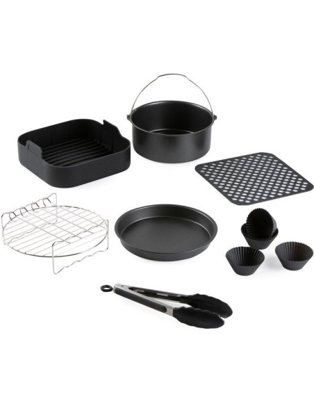 Accessoires AirFryer - DOMO - 12 pieces - Noir – DOMO (Set Accessoire Cuisine) | STORE PRO SHOP 