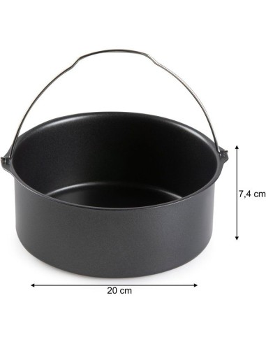 Accessoires AirFryer - DOMO - 12 pieces - Noir – DOMO (Set Accessoire Cuisine) | STORE PRO SHOP 