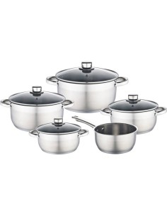 BAUMALU 341979 Batterie 9 pieces inox