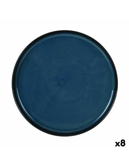 Plateau apéritif La Mediterránea Chester Bleu Ronde 26,8 x 2,6 cm (8 Unités)