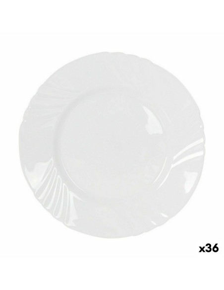 Assiette plate La Mediterránea Everett 25,2 x 25,2 x 2,5 cm (36 Unités)