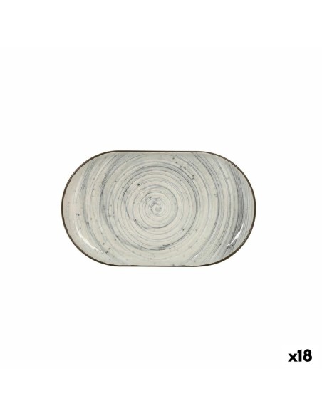Plateau apéritif La Mediterránea Vortex Oblongue 25 x 15 x 2,2 cm (18 Unités)
