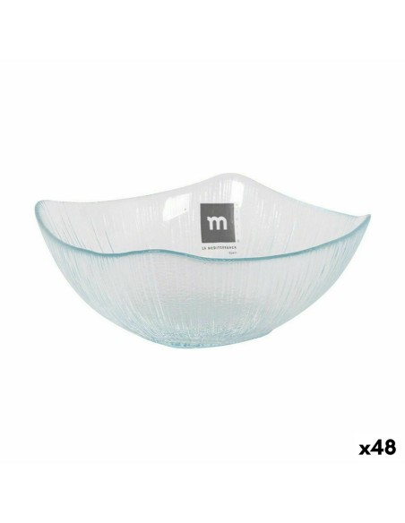 Bol La Mediterránea Transparent Ø 13 x 5,5 cm (48 Unités)