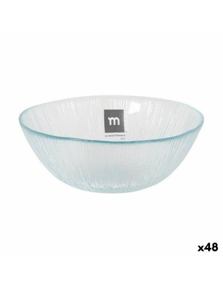 Bol La Mediterránea Transparent ø 13 x 5 cm (48 Unités)