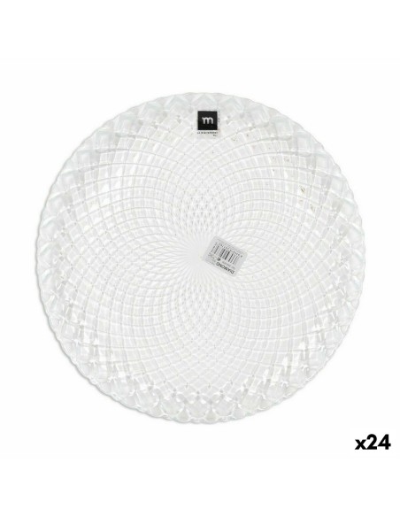 Assiette plate La Mediterránea Diamond ø 27 x 2 cm (24 Unités)