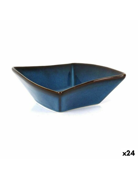 Bol La Mediterránea Pica-pica Bleu 12 x 11,7 x 4,3 cm (24 Unités)