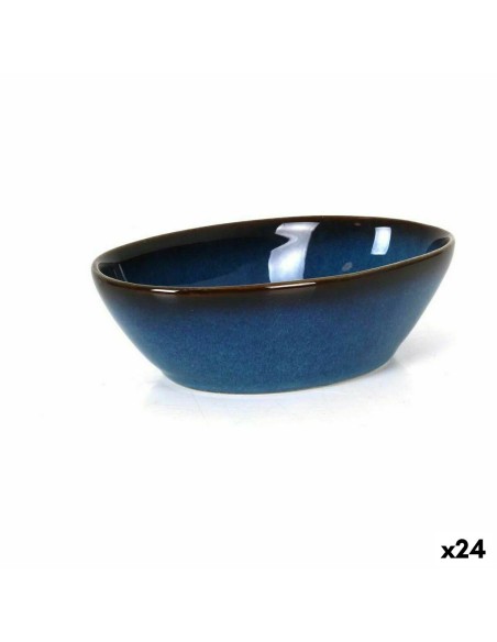Bol La Mediterránea Pica-pica Bleu 14,2 x 8,5 x 4,2 cm (24 Unités)