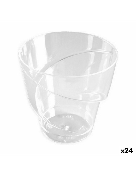 Lot de bols réutilisables Algon Spirale 10 Pièces 7 x 7 cm (24 Unités)