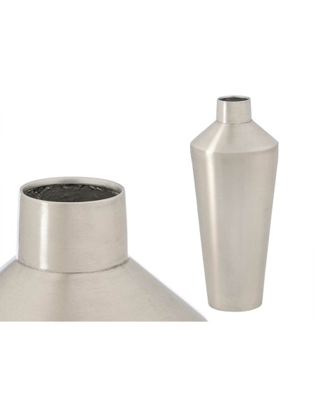 Vase GiftDecor 10219-MS Argenté Fer 19 x 50 x 19 cm