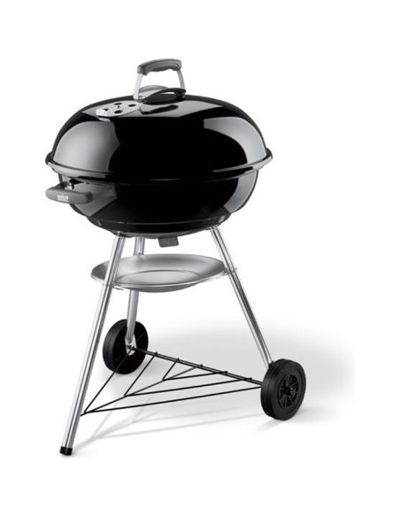 Barbecue a charbon WEBER Compact Kettle 57 cm  - Noir