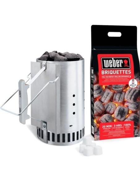Accessoire barbecue et plancha Weber KIT ALLUMAGE - Cheminée Allumage