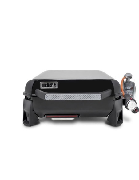 Plancha a gaz - WEBER - 43 cm - Noir