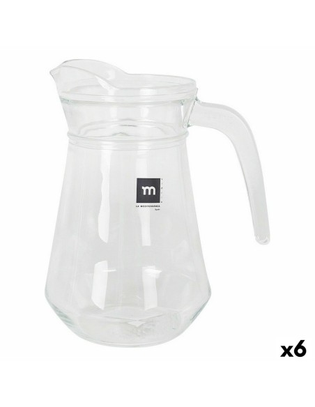Carafe en Verre Transparent Inde Bar verre (6 Unités)