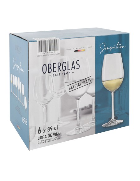 Set de verres à vin Inde Sensation 390 ml 6 Pièces