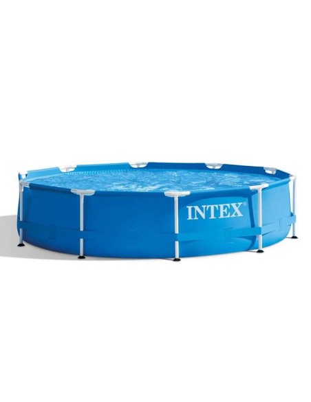 Kit Piscine Tubulaire Métal - Intex