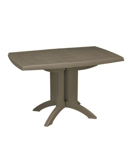 Table pliante - GROSFILLEX - Vega - Forest green - 118x77 - Résine - 4P