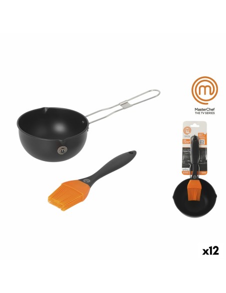 Casserole MasterChef 11,5 X 6 cm Pinceau (12 Unités)
