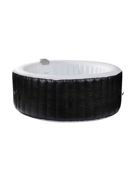 Spa gonflable SUNSPA - AS04 - 185 x 65 cm - 4 places - Rond (Livé avec filtre, cadenas, tapis de sol et couverture)