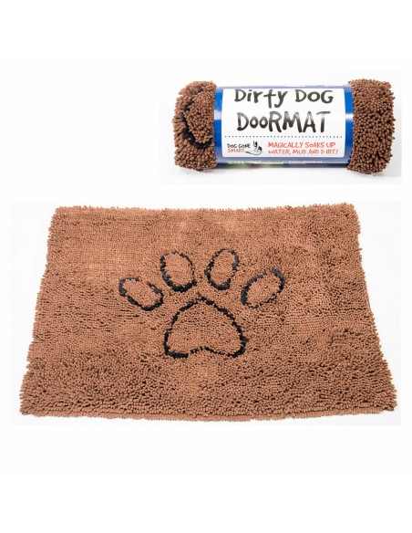 Tapis pour chien Dog Gone Smart Microfibres Marron (89 x 66 cm)
