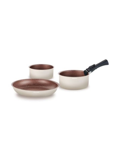 Batterie de cuisine Arthur Martin Batterie 18 pieces creme AM1453 CREME – ARTHUR MARTIN (Batterie De Cuisine) | STORE PRO SHOP 