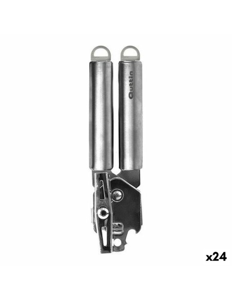 Ouvre-boîte Quttin 23 x 8 x 4 cm Argenté Acier inoxydable (24 Unités)
