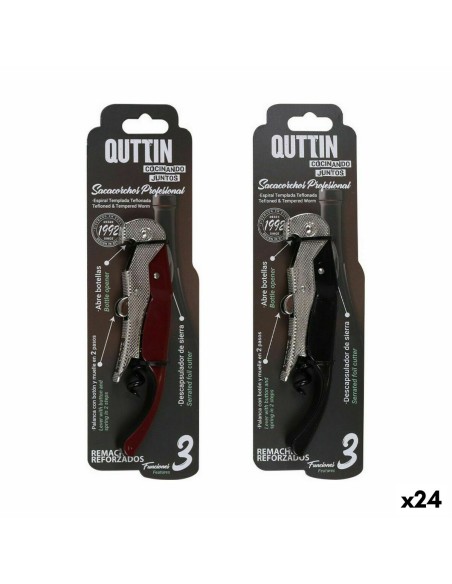Tire-bouchon de serveur Quttin 12,5 x 3 cm (24 Unités)