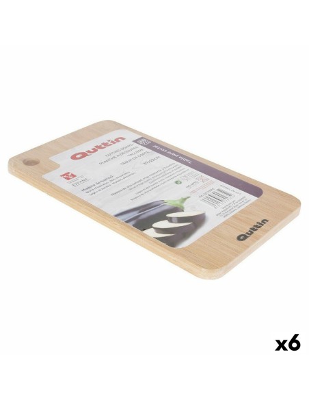 Planche à découper Quttin Quttin Bois, bambou Bambou (6 Unités) (37 x 22 cm)