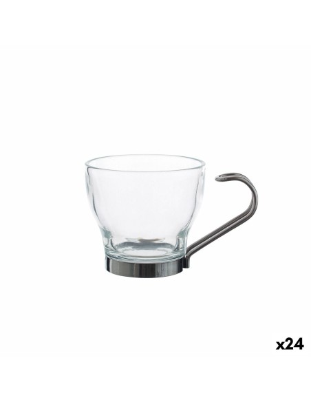Ensemble de tasses à café La Mediterránea Amberg 100 ml 3 Pièces 24 Unités 9 x 6,5 x 6 cm