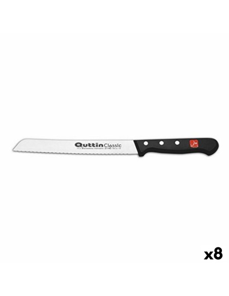 Couteau à pain Quttin QT-721143 8 Unités 20 cm 1,8 mm (20 cm)