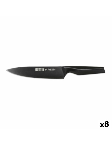 Couteau Chef Quttin Black Edition 20 cm (8 Unités)