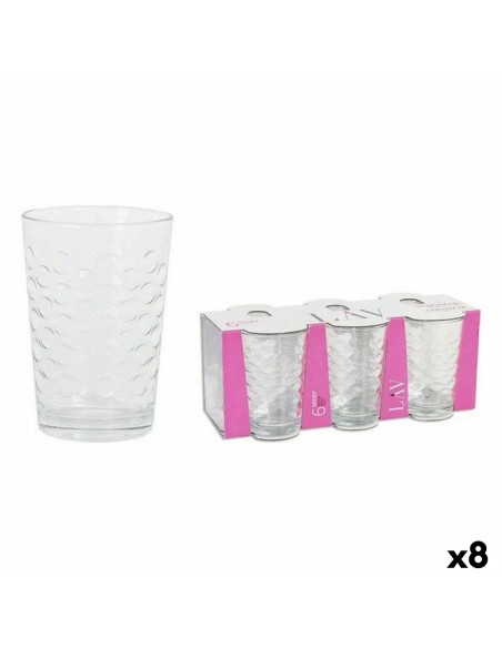 Set de Verres LAV sdf216 6 Pièces (8 Unités) (205 ml)