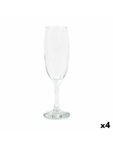 Set de Verres LAV Empire Champagne 6 Pièces 220 ml (4 Unités)