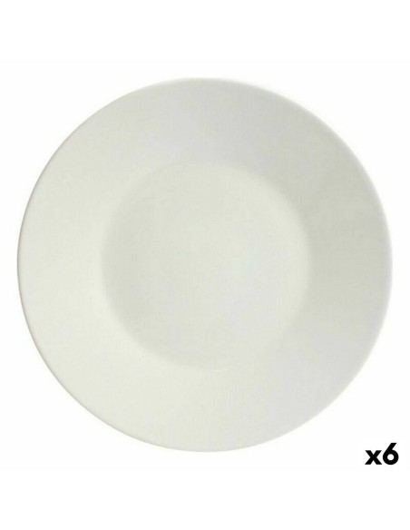 Assiette plate La Mediterránea Maitre 25 x 25 x 2,5 cm (6 Unités) (ø 25 cm)