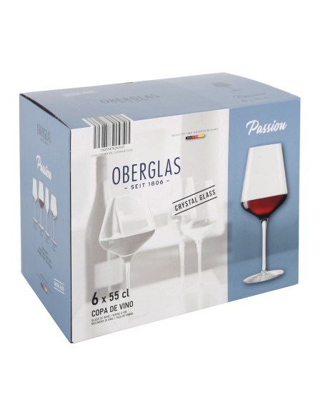 Set de verres à vin Inde Passion 550 ml 6 Pièces