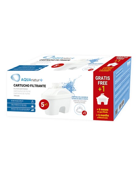 Filtre pour Carafe Filtrante TM Electron 6 Unités 150 l