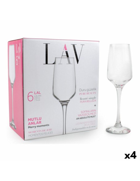 Set de Verres LAV Lal 6 Pièces (4 Unités) (6 pcs)