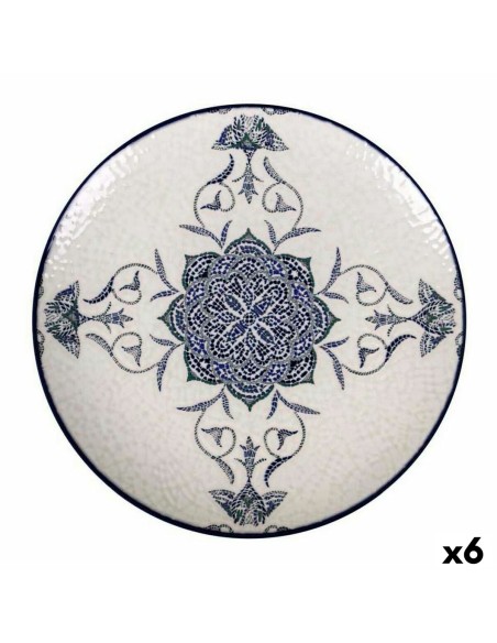 Assiette plate La Mediterránea Rosetta Porcelaine (6 Unités)