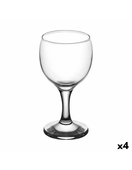 Set de Verres Inde Misket 170 ml Blanc 6 Pièces (4 Unités)