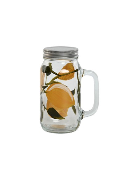Pichet Home ESPRIT Jaune Acier inoxydable Verre