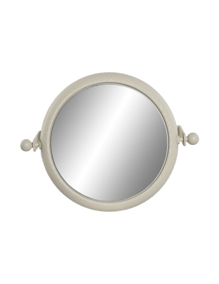 Miroir mural Home ESPRIT Blanc Métal Romantique 37 x 13 x 29 cm