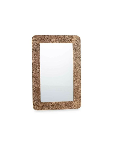 Miroir mural Marron Bois de manguier Volets 90 x 60 x 2 cm