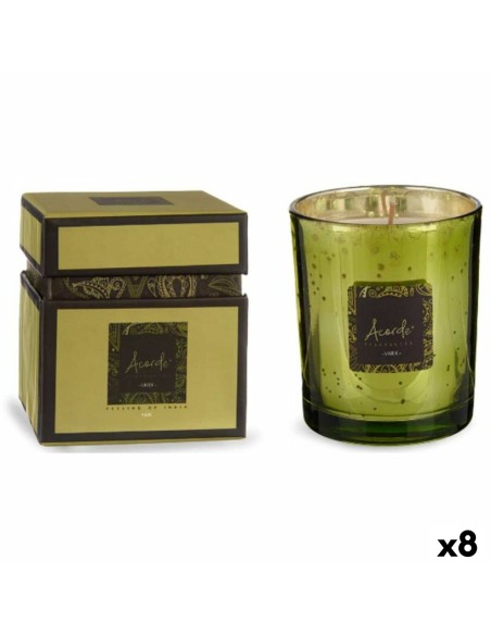 Bougie Parfumée Citron Thé vert 8 x 9 x 8 cm (8 Unités)