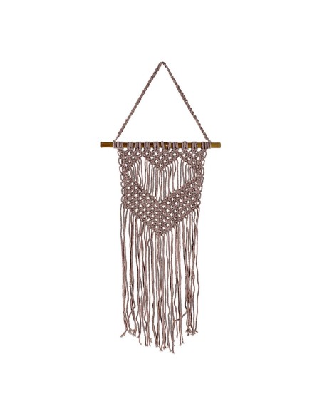 Décoration Suspendue DKD Home Decor Coton Bambou (30 x 1 x 73 cm)