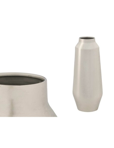 Vase GiftDecor 10216-MS Argenté Fer 19 x 49 x 19 cm