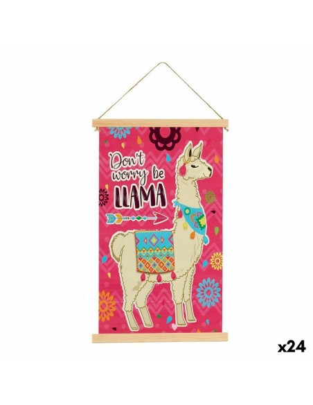 Toile Lama (1 x 54 x 33 cm) (24 Unités)