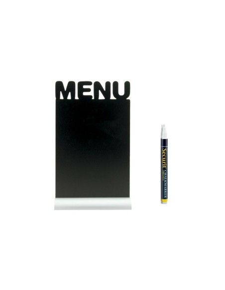 Ardoise Securit Menu Avec support 34,2 x 21 x 6 cm
